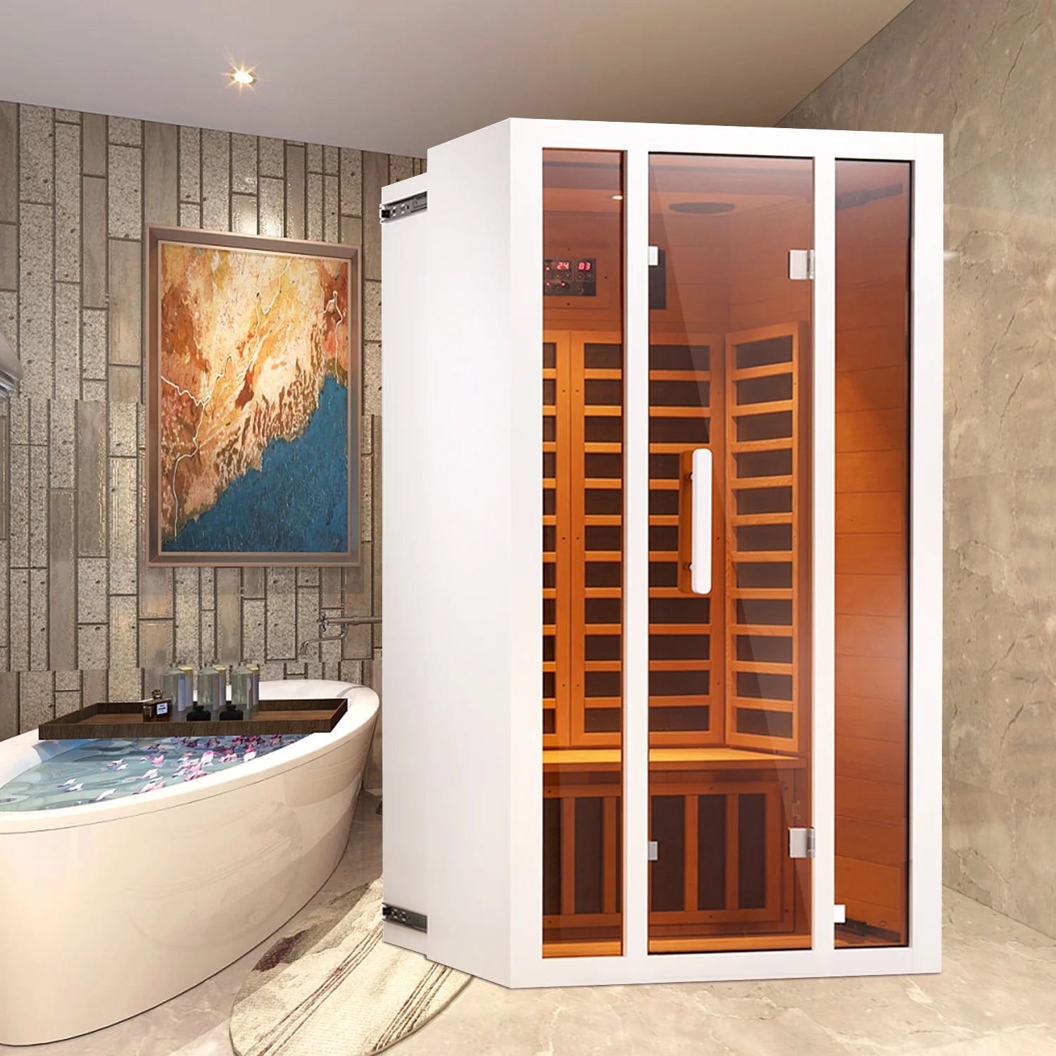 2 Person Sauna for Home | Low EMF Infrared Sauna – Aurum Apex