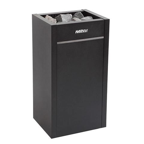 Harvia HL6U1 Virta Series 6kW Stainless Steel Sauna Heater at 240V 1PH Black