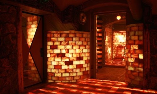 Himalayan Salt Room 4' x  4' Surface Area - 16 Sq feet - 8"x8"x2"