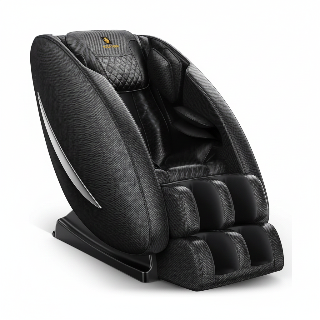 Massage Chair Recliner with Zero Gravity, Full Body Massage Chair with Heating, Bluetooth Speaker, Airbags, Foot Roller